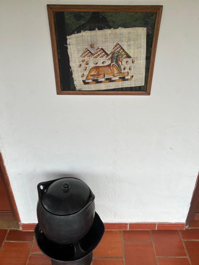 Hostal Villa San Rafael Barichara Exteriör bild