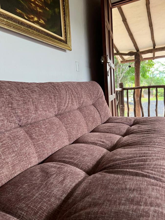 Hostal Villa San Rafael Barichara Exteriör bild