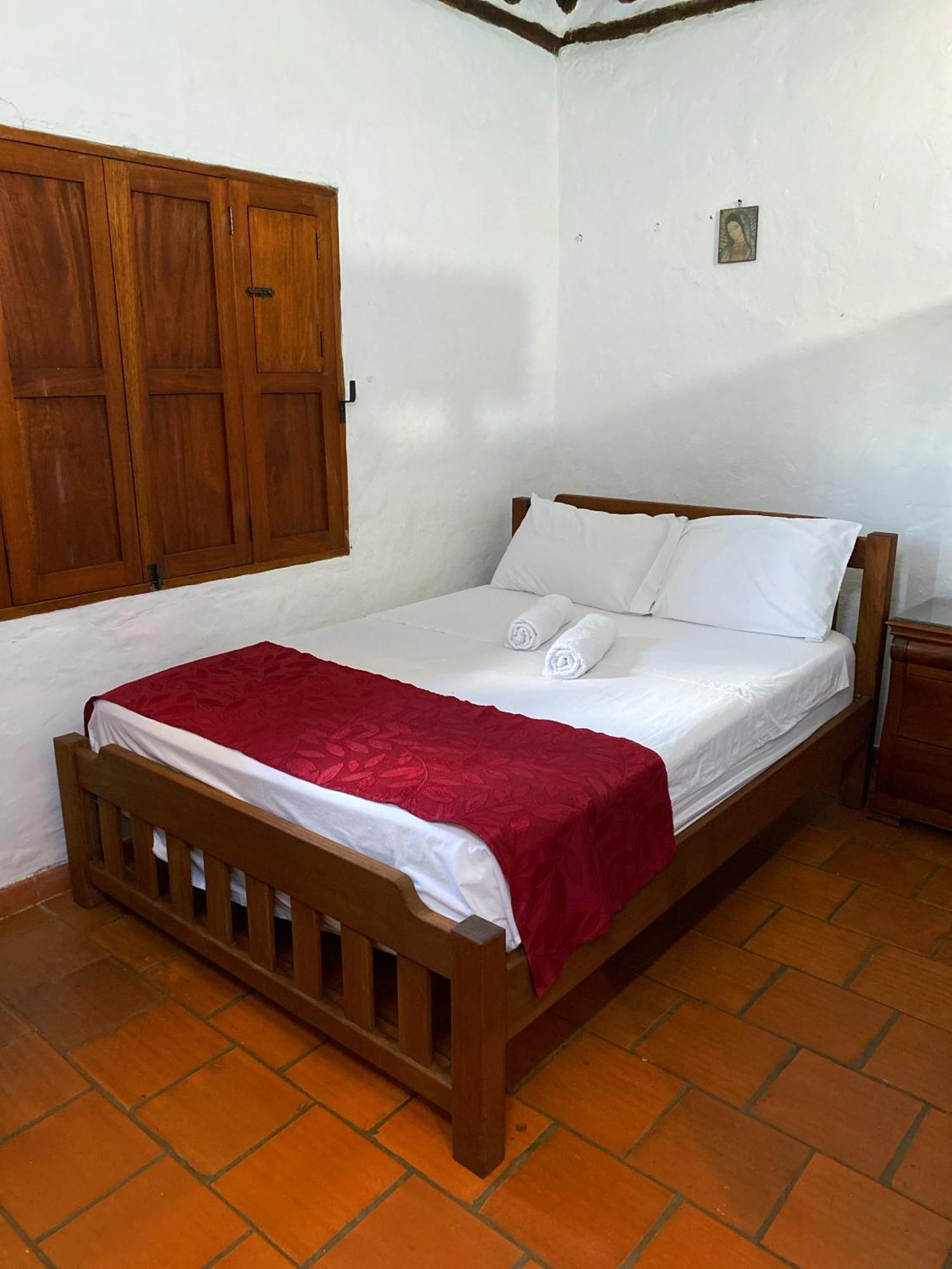 Hostal Villa San Rafael Barichara Exteriör bild